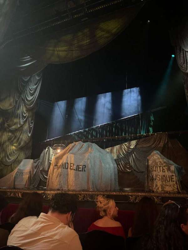 His Majesty's Theatre, London, section: Stalls, row: D, seat: 13