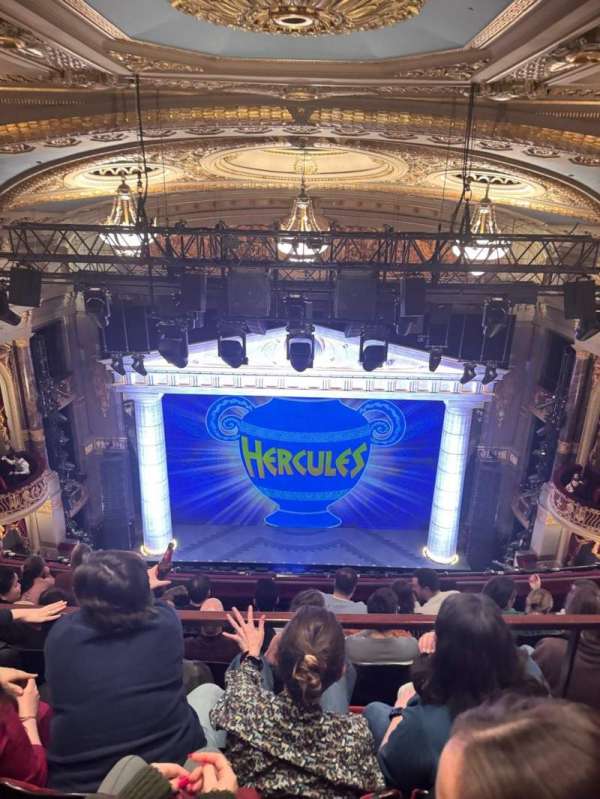 Theatre Royal Drury Lane, section: Balcony, row: F, seat: 26