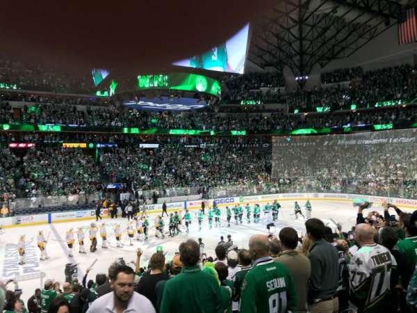 American Airlines Center, section: 108, row: R, seat: 1