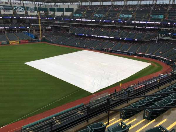 Progressive Field, section: 473, row: D, seat: 6