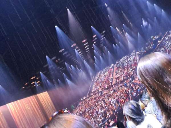 ABBA Arena, section: F, row: M, seat: 1