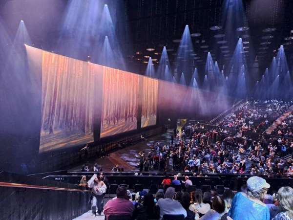 ABBA Arena, section: F, row: M, seat: 1