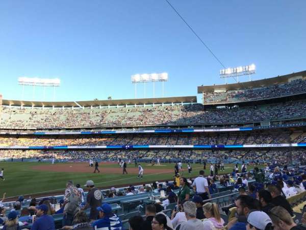 Dodger Stadium, section: 41fd, row: E, seat: 1
