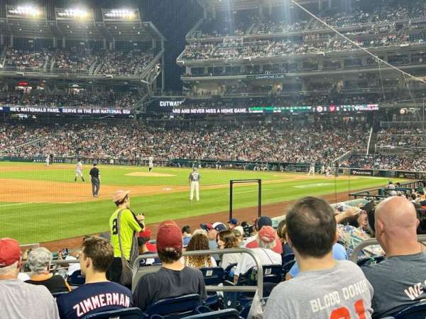 Nationals Park, section: 112, row: N, seat: 6