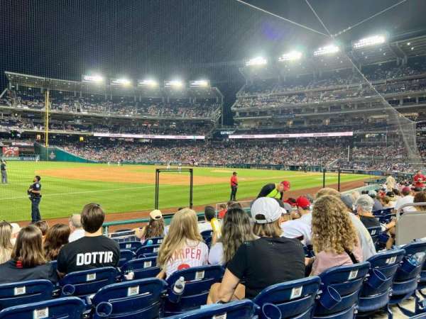 Nationals Park, section: 112, row: K, seat: 9
