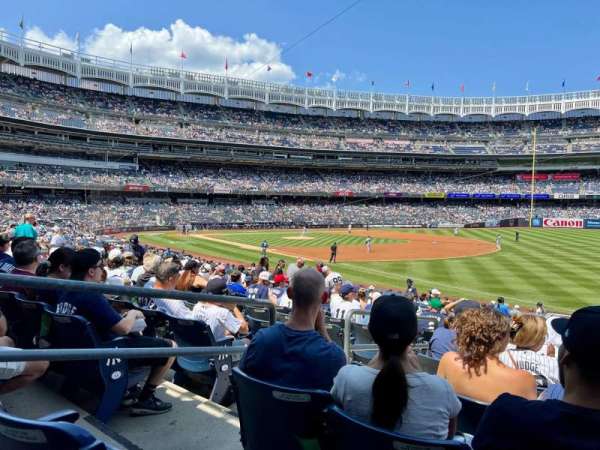 Yankee Stadium, section: 111, row: 24, seat: 13