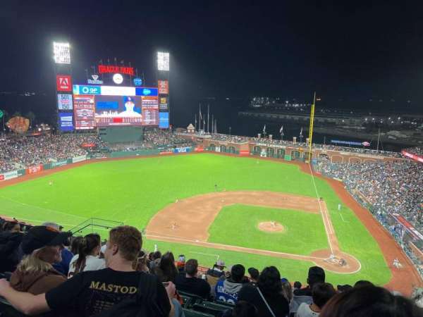 Oracle Park, section: VR321, row: 9, seat: 8
