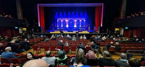 Alban Arena, section: stalls, row: M, seat: 12