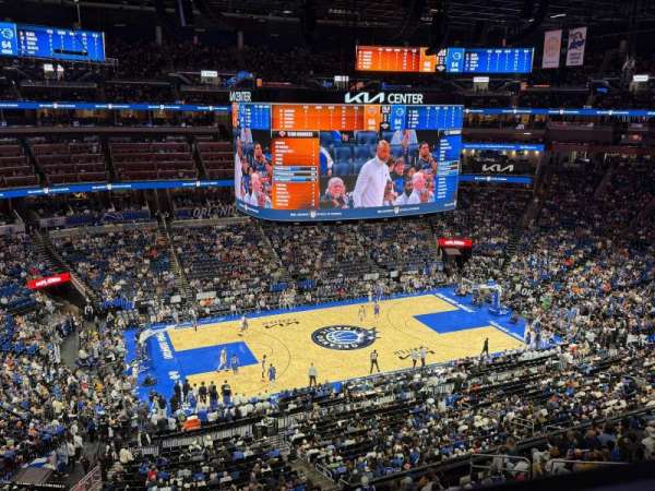 Kia Center, section: 211, row: 1, seat: 7