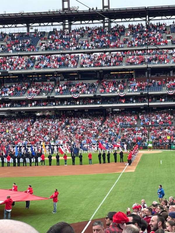 Citizens Bank Park, section: 140, row: 14, seat: 6