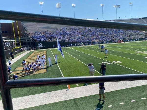 FirstBank Stadium, section: A, row: 14, seat: 3