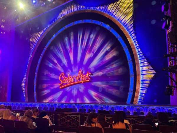 Dominion Theatre, section: Stalls, row: G, seat: 9