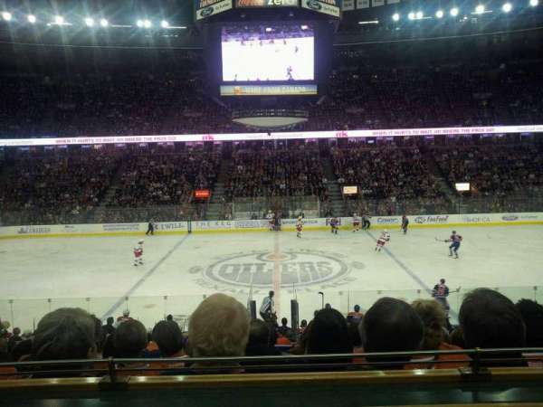 Northlands Coliseum, section: executive suite 109, row: 1, seat: 10