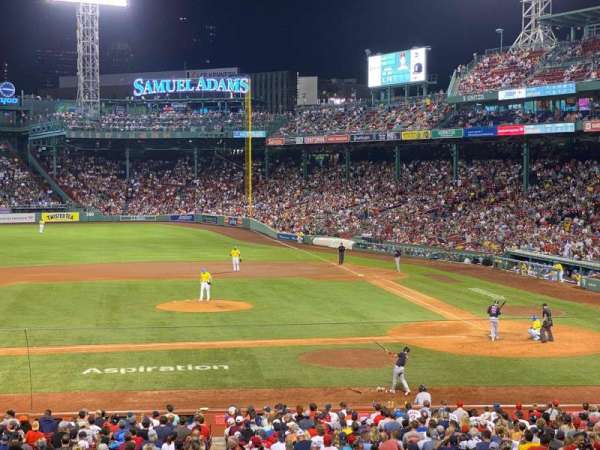 Fenway Park, section: Grandstand 25, row: 10, seat: 18