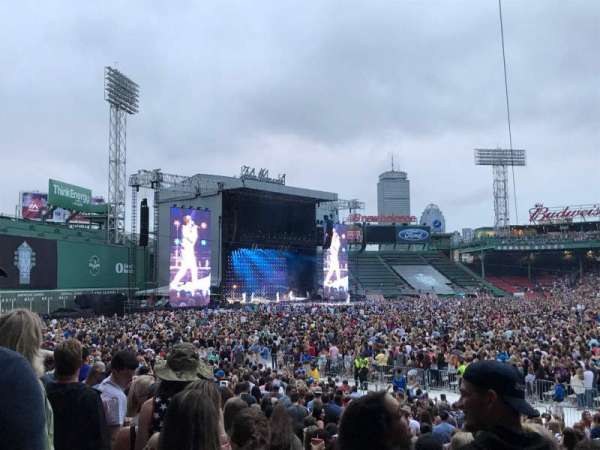 Fenway Park, section: Loge Box 155, row: LL, seat: 5