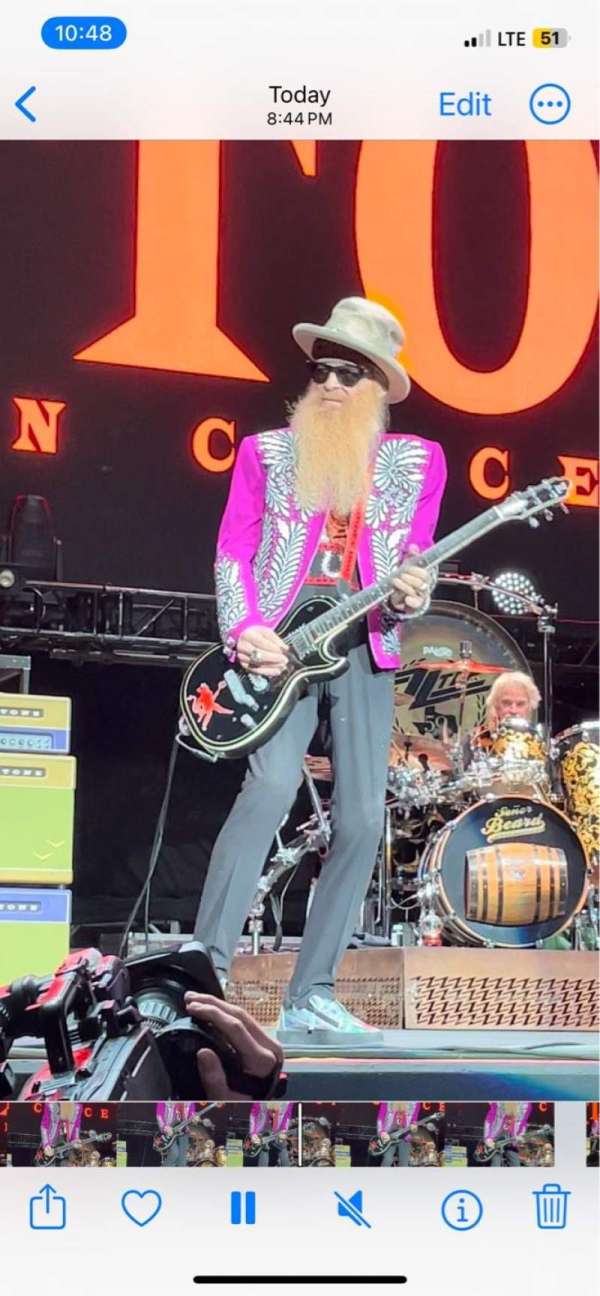 White River Amphitheatre, section: 2, row: 2, seat: 8