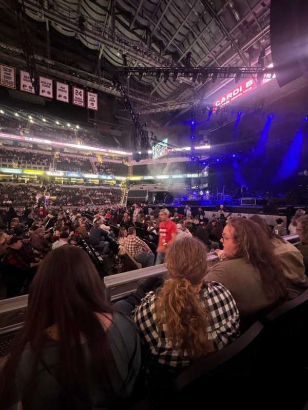 Gainbridge Fieldhouse, section: 4, row: 2, seat: 10