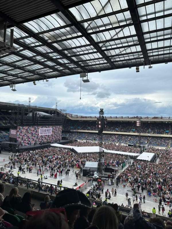 Murrayfield Stadium, section: W20, row: X, seat: 1