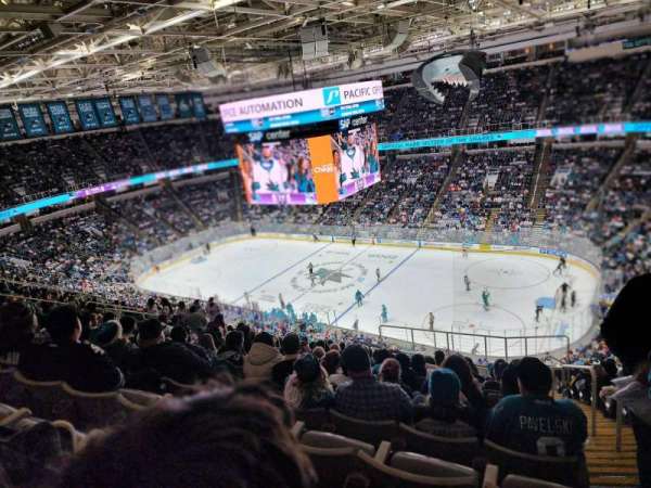 SAP Center, section: 227, row: 15, seat: 1