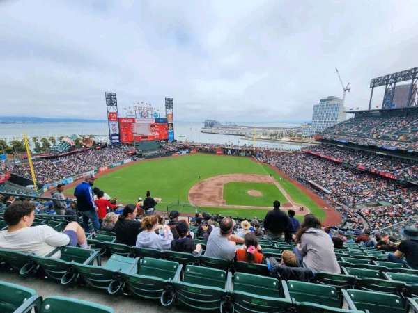 Oracle Park, section: VR323, row: 11, seat: 18