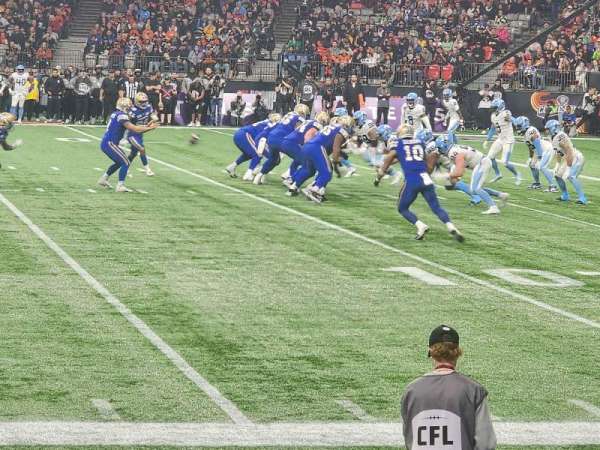 BC Place, section: 238, row: A, seat: 2