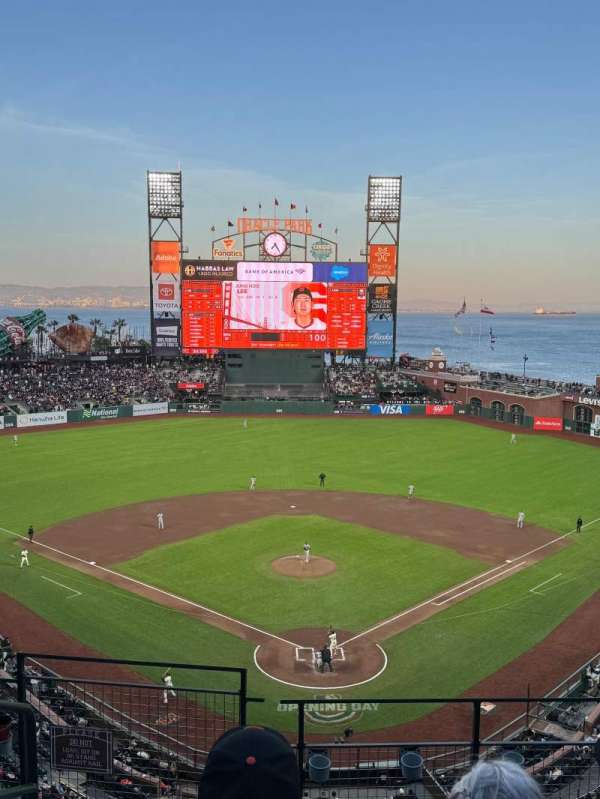 Oracle Park, section: VB315, row: E, seat: 18
