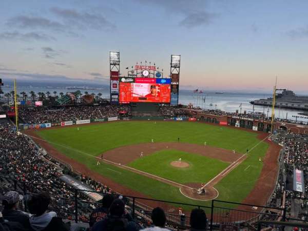 Oracle Park, section: VB318, row: E, seat: 1