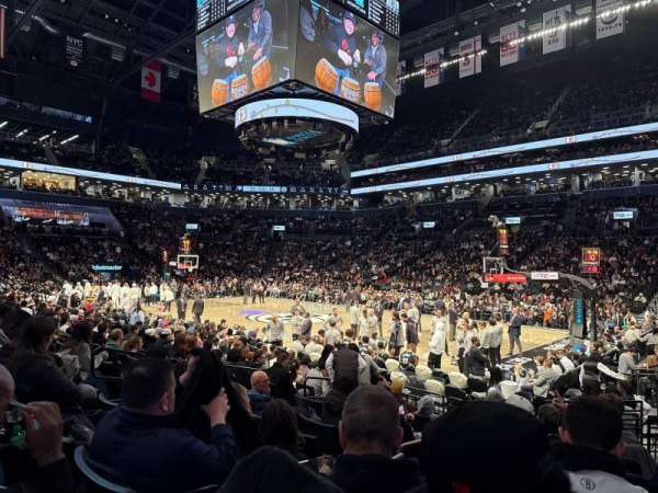Barclays Center, section: 4, row: 9, seat: 7