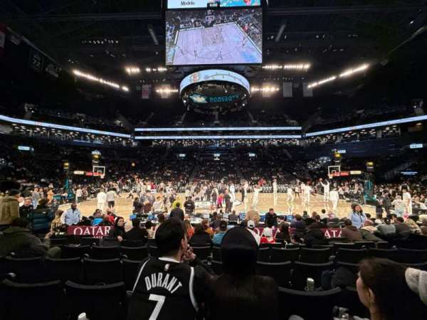 Barclays Center, section: 8, row: 7, seat: 10