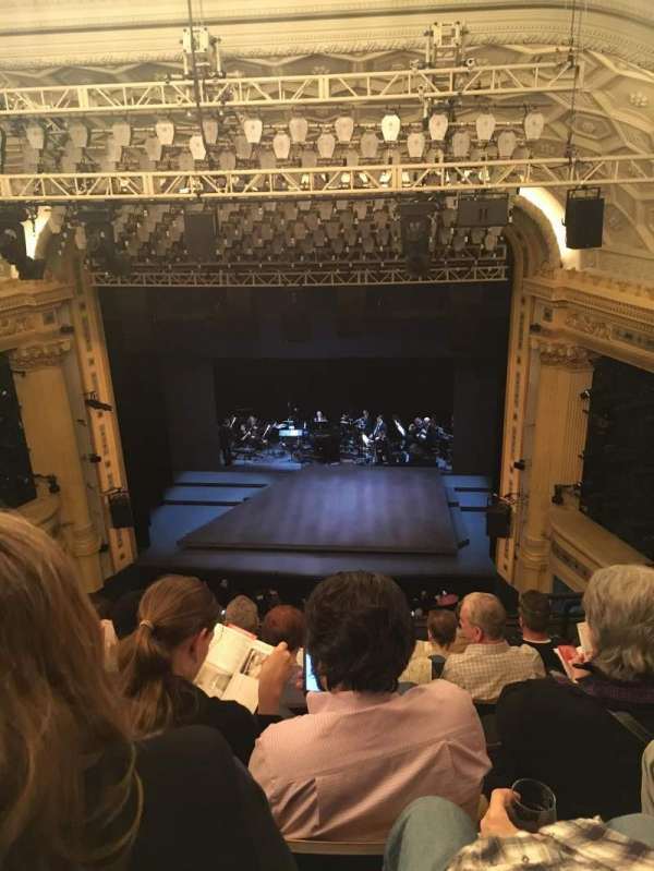 Hudson Theatre, section: Balcony C, row: G, seat: 115