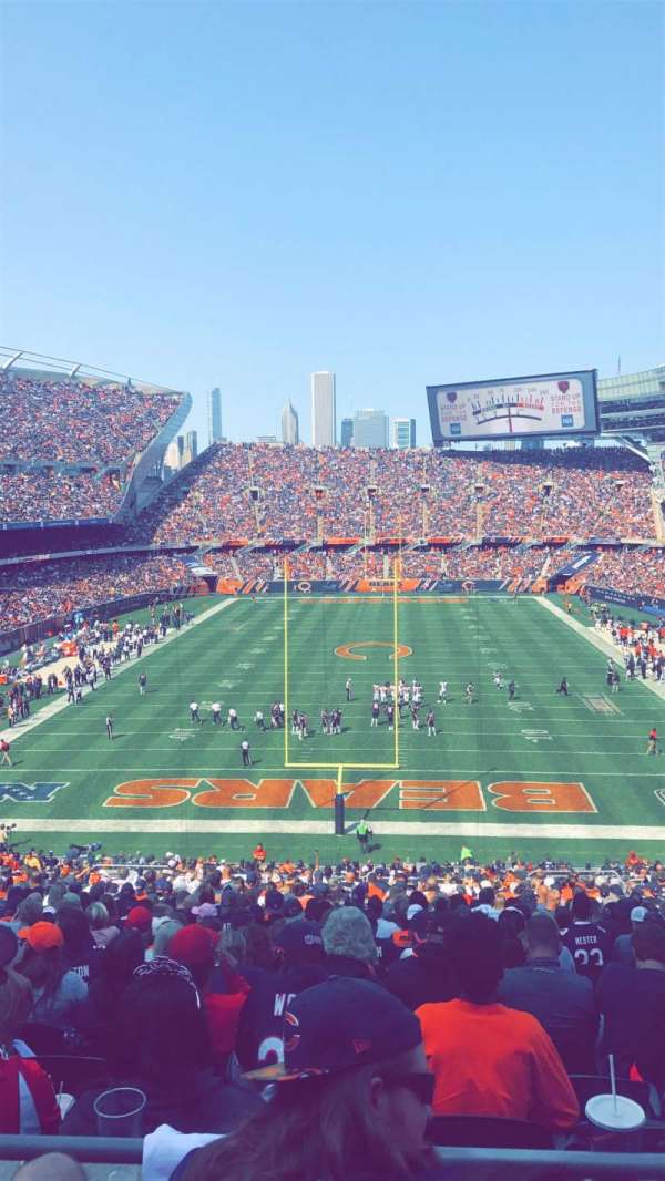 Soldier Field, section: 322, row: 3, seat: 14