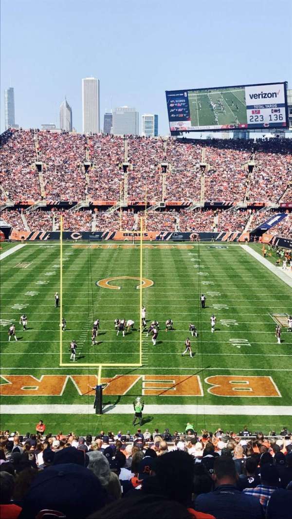 Soldier Field, section: 322, row: 3, seat: 14