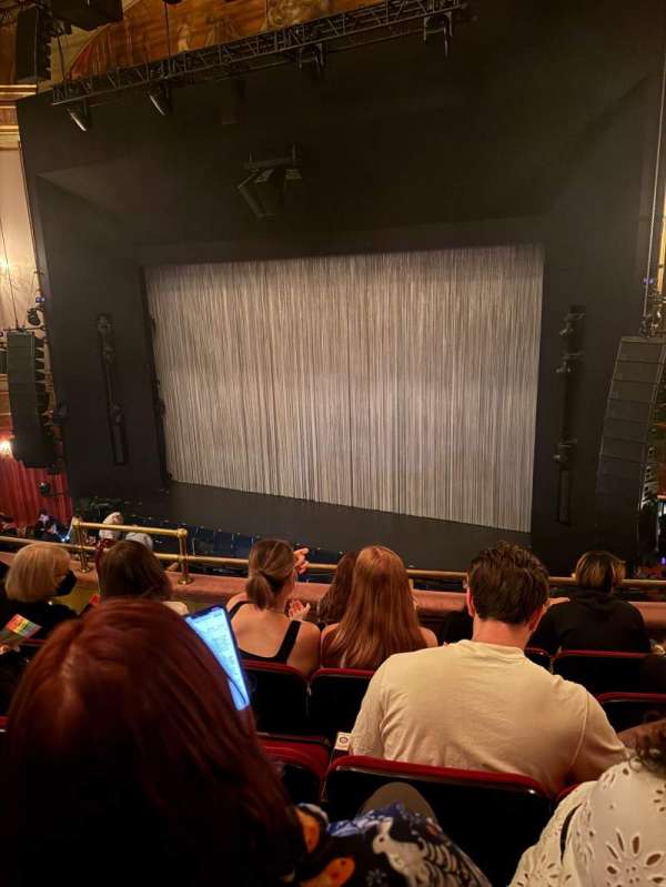 St. James Theatre, section: Mezzanine R, row: E, seat: 12