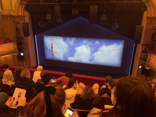 Booth Theatre, section: Mezzanine C, row: E, seat: 114