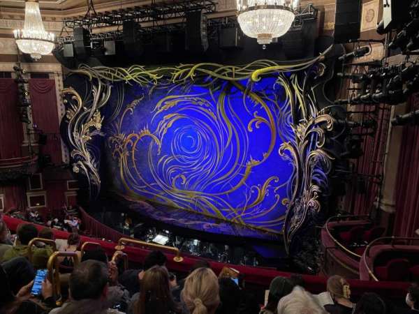 Imperial Theatre, section: Front Mezzanine R, row: F, seat: 404