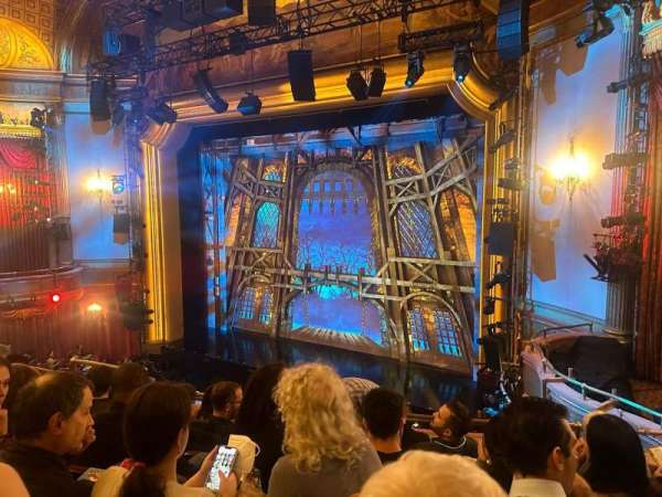 St. James Theatre, section: Mezzanine R, row: F, seat: 20