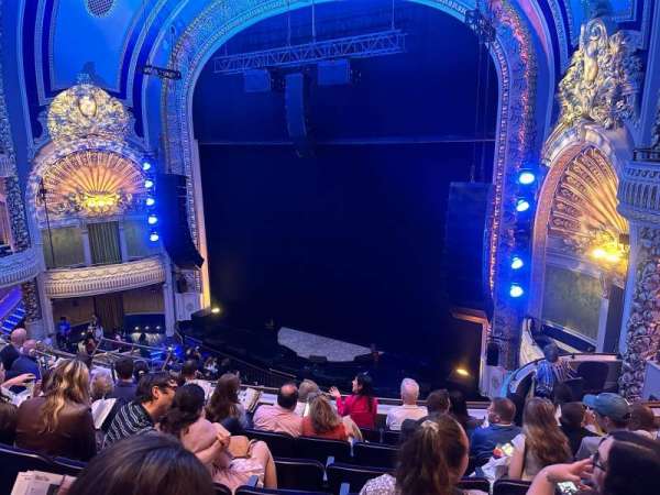 Palace Theatre, Broadway, section: Mezzanine R, row: F, seat: 20