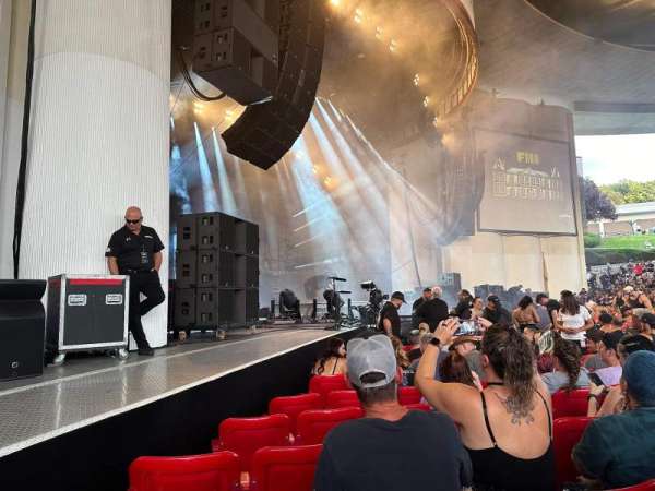PNC Bank Arts Center, section: 104, row: K, seat: 27