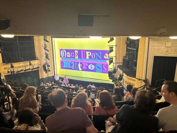 Hudson Theatre, section: Dress Circle R, row: G, seat: 8