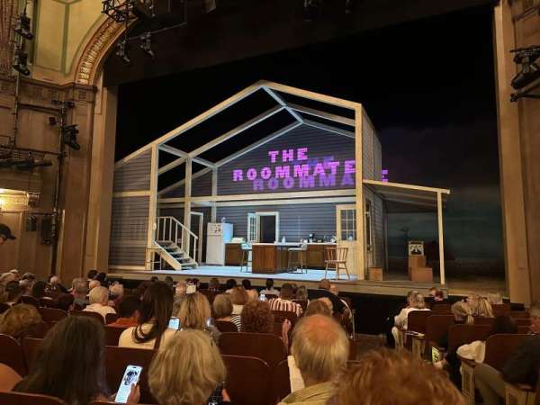 Booth Theatre, section: Orchestra C, row: J, seat: 119