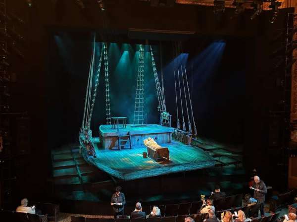 Longacre Theatre, section: Mezzanine C, row: A, seat: 111