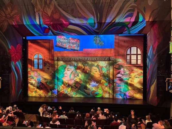 James Earl Jones Theatre, section: Mezzanine C, row: A, seat: 109