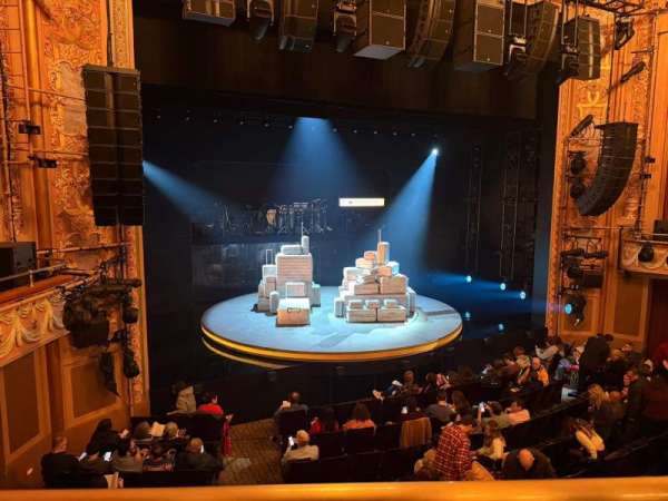 Longacre Theatre, section: Mezzanine L, row: A, seat: 6