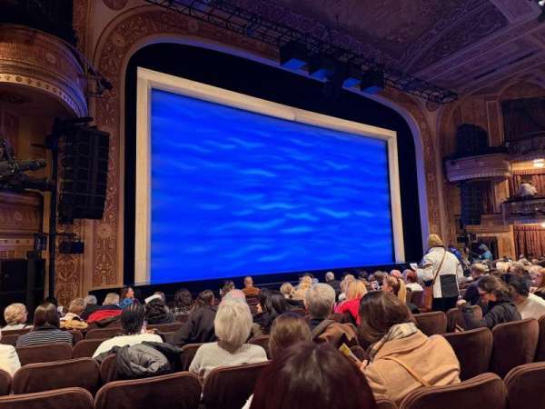 Winter Garden Theatre, section: Orchestra L, row: L, seat: 15
