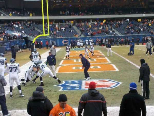 Soldier Field, section: 119, row: 18, seat: 3