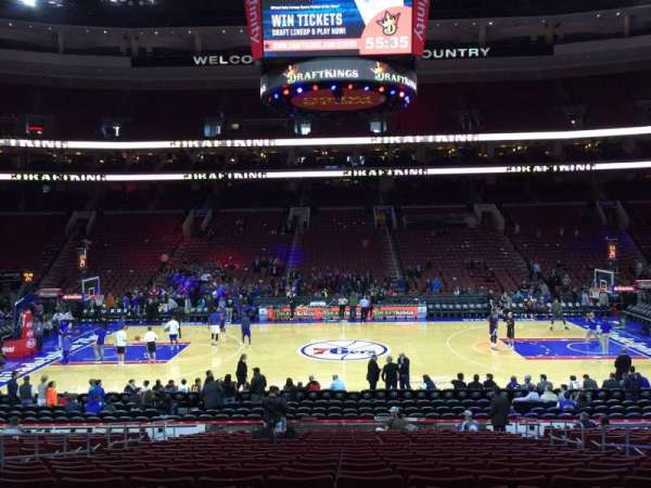 Xfinity Mobile Arena, section: 113, row: 19, seat: 6