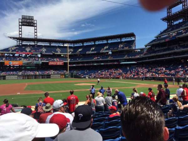 Citizens Bank Park, section: 131, row: 10, seat: 8