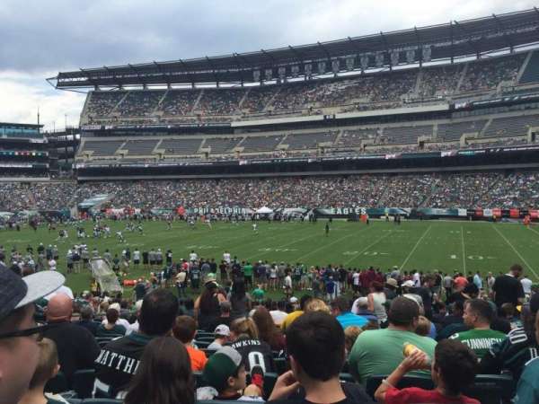 Lincoln Financial Field, section: 104