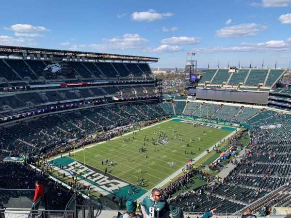 Lincoln Financial Field, section: 218, row: 17, seat: 14
