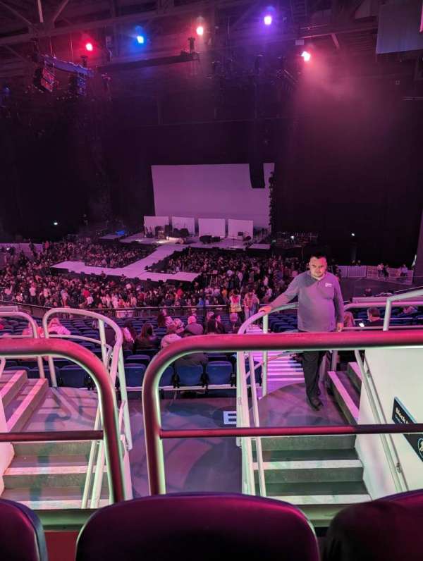 3Arena, Dublin, section: M, row: 38, seat: 189